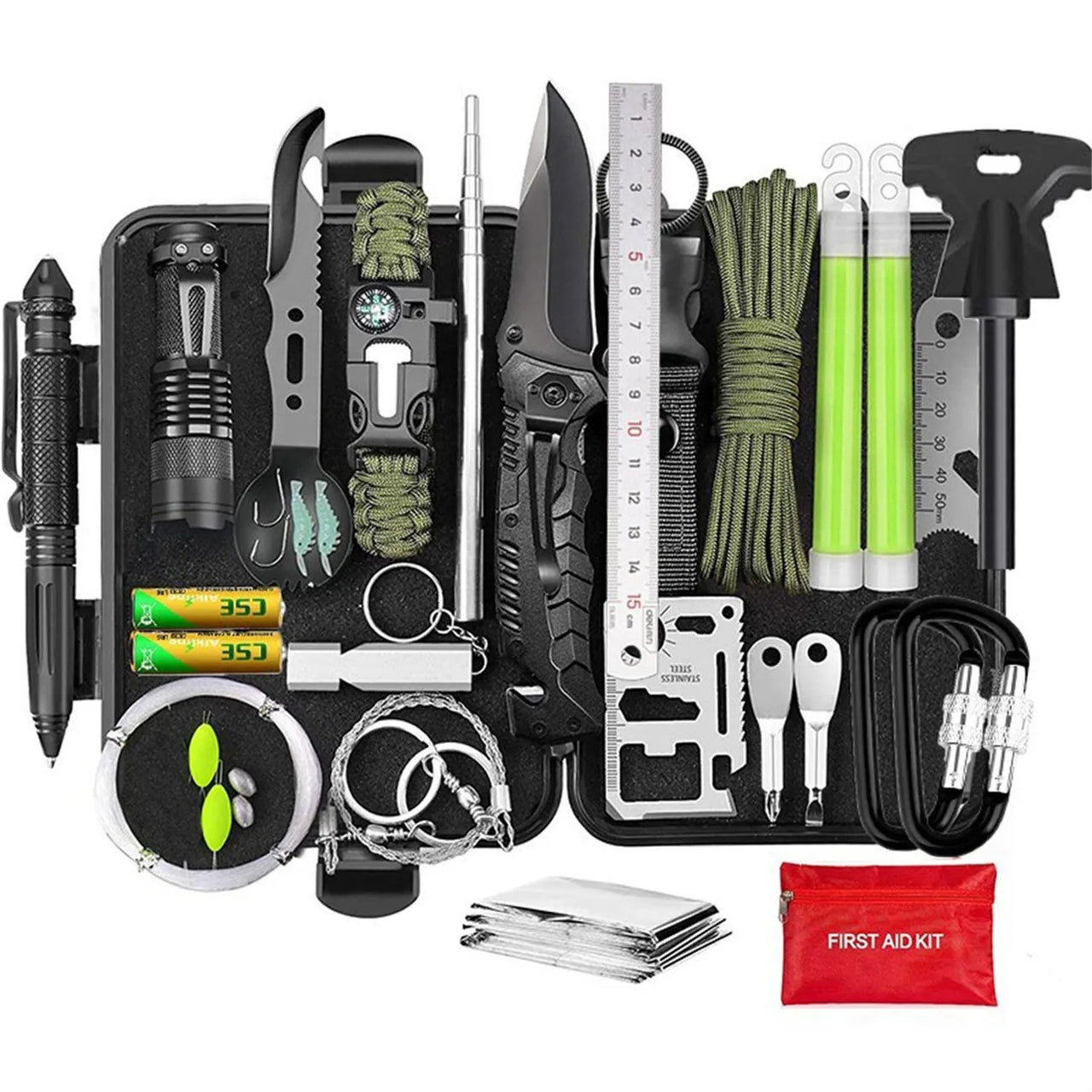 Outdoor Survival Kit Wilderness Survival Tool Set