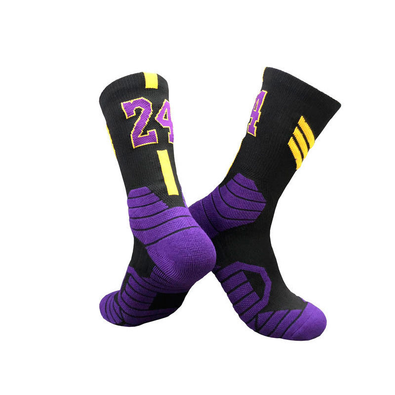 Superstar basketball socks