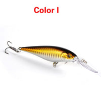 Thumbnail for 10PCS Minnow Fishing Lures Laser Hard Artificial Bait 3D Eyes 11cm 10g Fishing Wobblers Crankbait Minnows 6