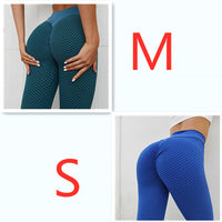 Thumbnail for Plaid Leggings Fitness Yoga Pants Women's Seamless High Waist Breathable Gym Leggings