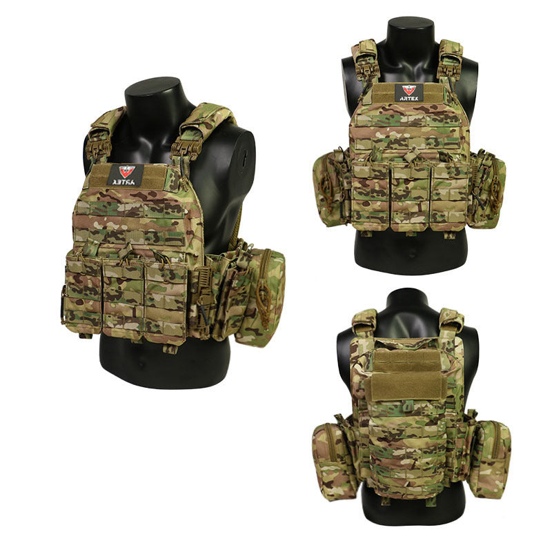 Tactical Outdoor Military Fans Quick Release Tactical Vest Protective Waistcoat