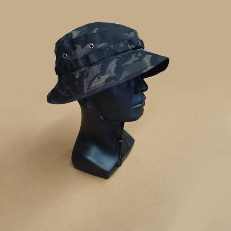 Camouflage Army Fan Tactical Short Brim Bonnie Hat