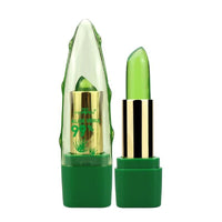 Thumbnail for Aloe Vera Gel Color Changing Lipstick Gloss Moisturizer Anti-drying Desalination Fine-grain Lip Blam Care