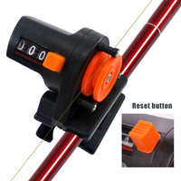 Thumbnail for Fishing Line Counter 0-999m Portable Fishing Line Depth Finder Length Gauge Fishing Tackle Tool