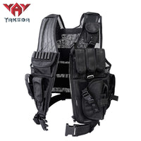 Thumbnail for Outdoor Military Fan Summer Mesh Breathable Training Vest Multi-functional Tactical Vest