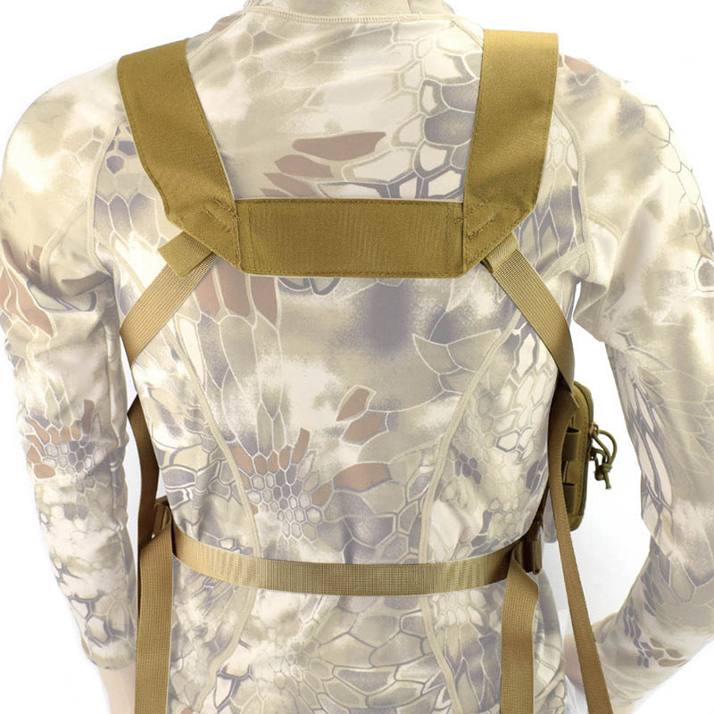 Outdoor Military Fan Tactical Bellyband Multifunctional Tactical Vest