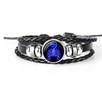 Thumbnail for Zodiac Constellation Bracelet Braided Design Bracelet For Men Women Kids