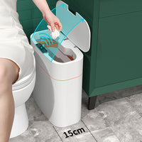 Thumbnail for Smart Trash Can With Lid For Bedroom And Living Room Kitchen Storage Box Trash Can Induction Small Car Box Automatic Smart Dustbin Smart Trash Bin