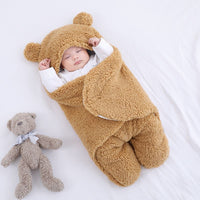 Thumbnail for Baby Sleeping Bag Envelope for Newborn Baby Winter Swaddle Blanket