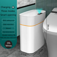 Thumbnail for Smart Trash Can With Lid For Bedroom And Living Room Kitchen Storage Box Trash Can Induction Small Car Box Automatic Smart Dustbin Smart Trash Bin