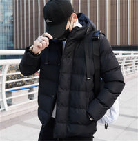 Thumbnail for Men's Winter Fleece Padded Jacket Thick Heating Clothing