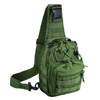 Thumbnail for Outdoor Tactical Sling Bag Military MOLLE Crossbody Pack Chest Shoulder Backpack