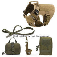 Thumbnail for Tactical Dog Harness Pet German Shepherd K9 Training Vest Dog Harness And Leash Set For All Breeds Dogs