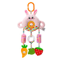 Thumbnail for Stroller Toy 0 To 1 Year Old Bed Hanging Turn Bead Doll Baby Bed Bell Plush Hand Rattle Bed Bell