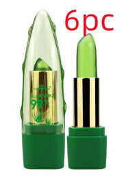 Thumbnail for Aloe Vera Gel Color Changing Lipstick Gloss Moisturizer Anti-drying Desalination Fine-grain Lip Blam Care