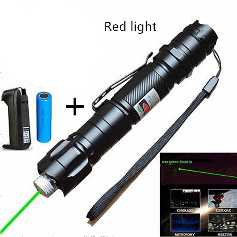 Portable Green Light High-Power Laser Flashlight