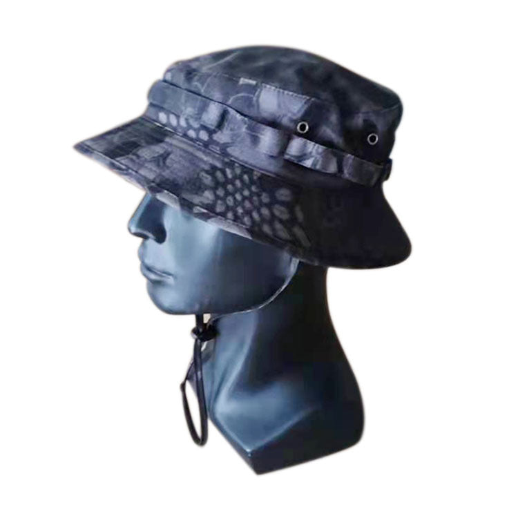 Camouflage Army Fan Tactical Short Brim Bonnie Hat