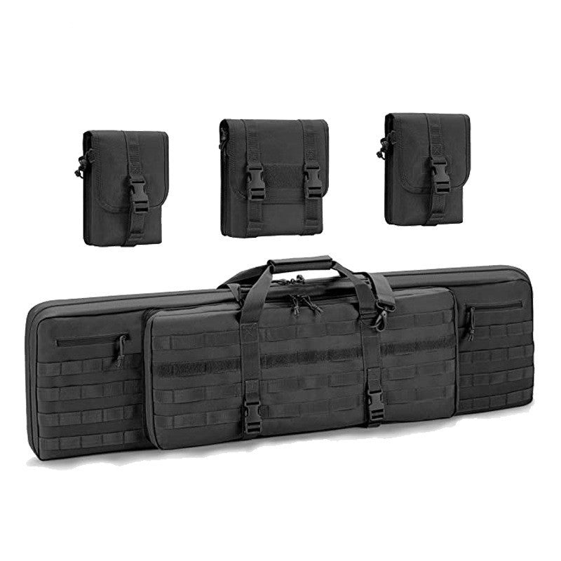 Outdoor Tactical Gun Large-capacity Double-layer Fishing Bag