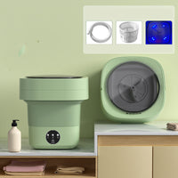 Thumbnail for Mini Foldable Washing Machine Portable Mini Socks Underwear Panties Washing Machine Big Capacity 3 Models With Spinning Dry Gadgets